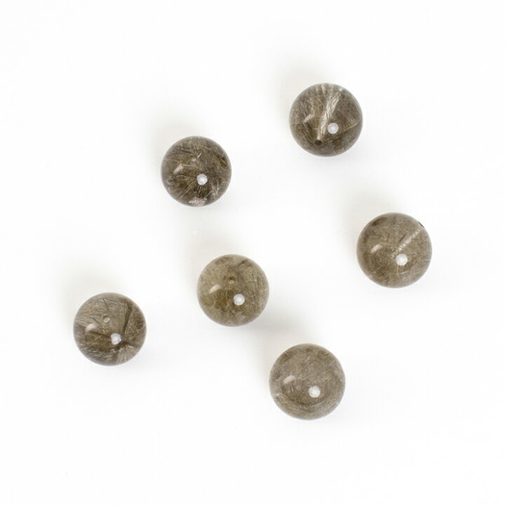 楽天市場】【1粒売り/ビーズ】シルバールチルクォーツ 針多 12mm 