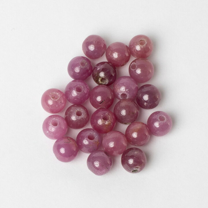楽天市場】【1粒売り/ビーズ】ルビー 6mm / パワーstone おひつじ座 