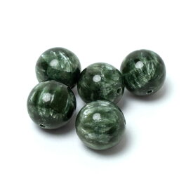 【粒売り/バラ売り】セラフィナイト 10mm/ 運気 グリーン 素材 パーツ 人間関係 癒し 天然石