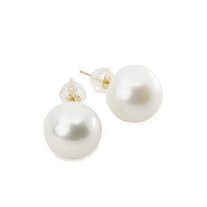 6���a���� K10YG �o���b�N�p�[�� �s�A�X��Baroque Pearl Stud Pierced earrings