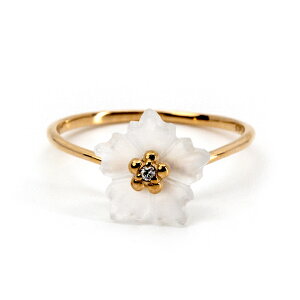 4a K10PG NX^E_Ch OQuartz Diamond Ring #9