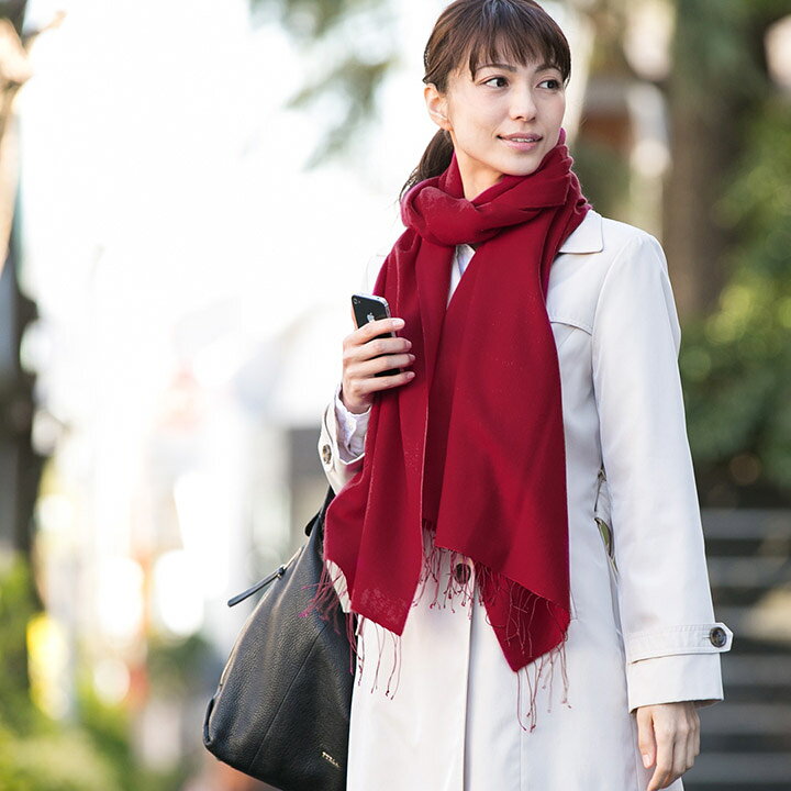 楽天市場】カシミヤ シルク 大判 ストール [ギフト箱入] 薄手 カシミヤ  