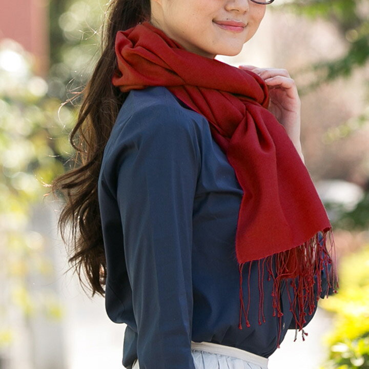 楽天市場 還暦祝い カシミヤ シルク ストール ワインレッド ギフト箱入 ストール Cashmere Stole Stall プレゼント 還暦 お祝い Gift 女性 男性 母 赤 パシュミナコレクション