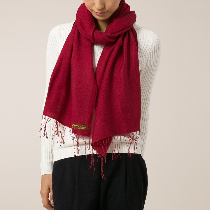 楽天市場 還暦祝い カシミヤ シルク ストール ワインレッド ギフト箱入 ストール Cashmere Stole Stall プレゼント 還暦 お祝い Gift 女性 男性 母 赤 パシュミナコレクション
