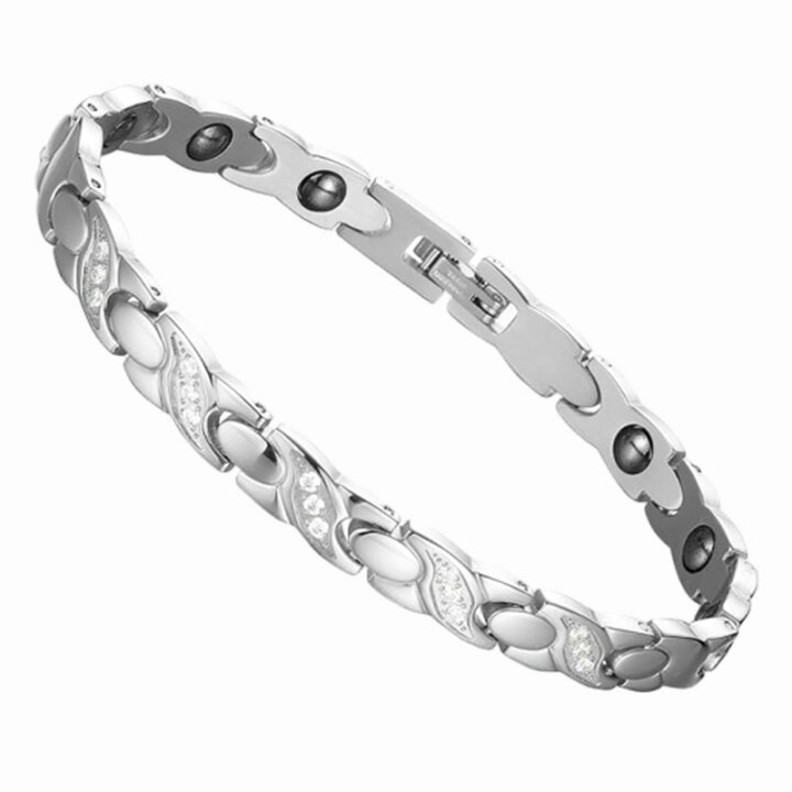 楽天市場】ゲルマニウム ブレスレット レディース 20cm 磁気ブレスレット 静電気除去 316Lサージカルステンレス製 CZダイヤモンド*3  おしゃれ 可愛い 金属アレルギーフリー ローズゴールド ギフト包装 : PASIROショップ 2026 ユニ ステンレス ステル 2個/セット 7 チベット仏教 天然石 ビーズ ブレスレット&amp;バングル 生命の樹 女性