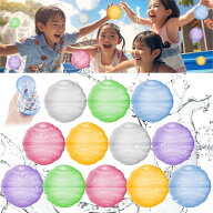 水風船 スプラッシュボール マグネット 割れない みずふうせん 繰り返し シリコン製 夏祭り 水風船合戦 …