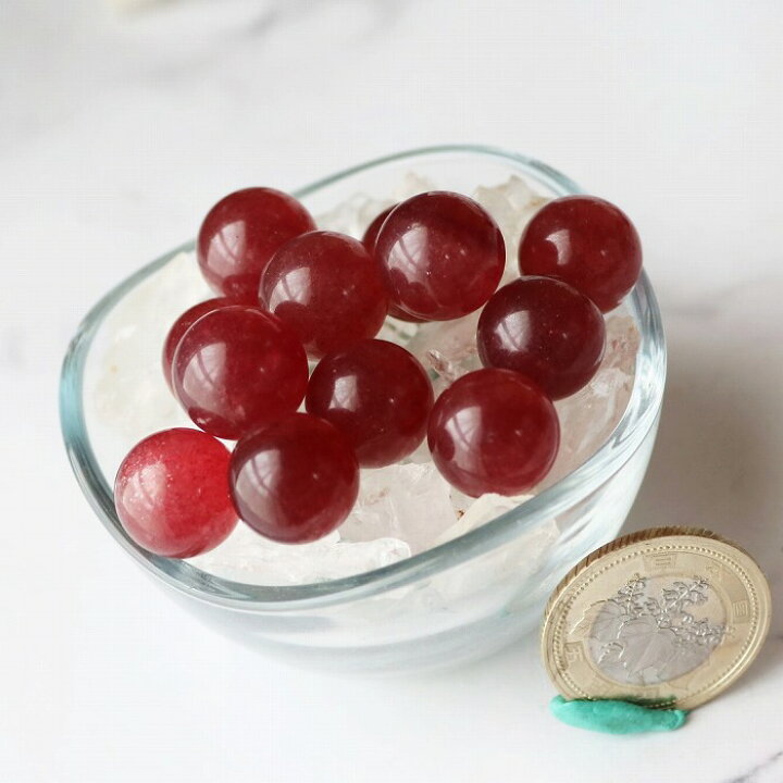 楽天市場】高品質 ストロベリークォーツ ミニ スフィア 14mm 丸玉 1  