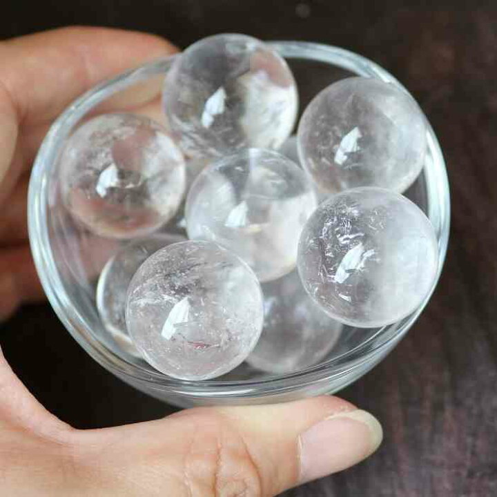 楽天市場】水晶 クォーツ 丸玉 ミニ スフィア 1個 20〜24mm 天然石 