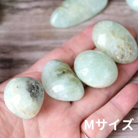 プレナイト くすみカラー タンブル 葡萄石 1個 浄化 インテリア 天然石 パワーストーン ちょい足し ブドウ石 葡萄 ハンドメイド マクラメ ワイヤー アクセサリー 緑 黄茶 みどり pasmii