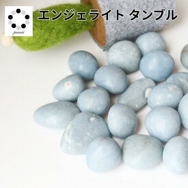 エンジェライト タンブル XS～Mサイズ 1個 天使の石 天然石 レディース メンズ 癒し 天然石 プレゼント 贈り物 癒しの石 青紫 pasmii