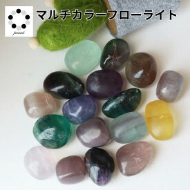マルチカラー フローライト タンブル XS～Lサイズ 1個 Fluorite 浄化 インテリア 蛍石 天然石 パワーストーン 置物 石 Stone 開運 インテリア 鉱石 天然石 多肉植物 植物 化粧石 敷石