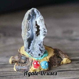 瑪瑙 アゲート ドゥルジー 天然石 飾り インテリア パワーストーン おしゃれ レディース メンズ プレゼント 羽