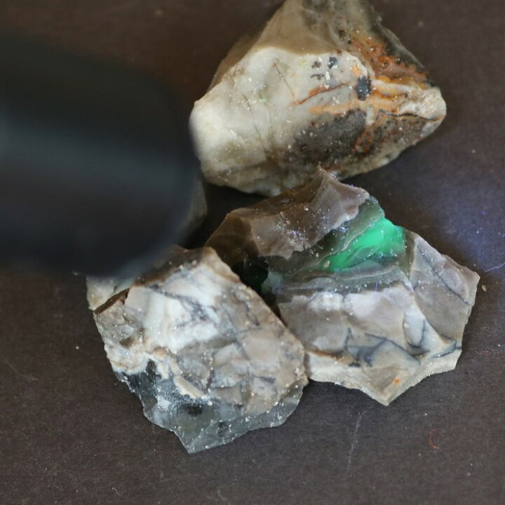 楽天市場】蛍光 アゲート 原石 50g セット メノウ 瑪瑙 天然石 