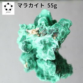 高品質 マラカイト 原石 約55g 孔雀石 1点物 鉱物 標本 天然石 置物 プレゼント ギフト 贈り物 新築祝い 緑の石 希少