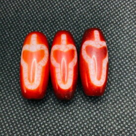 菩堤天珠 28mm 1粒売り 瑪瑙 天珠 天然石 パワーストーン ジービーズ チベット仏教 お守り