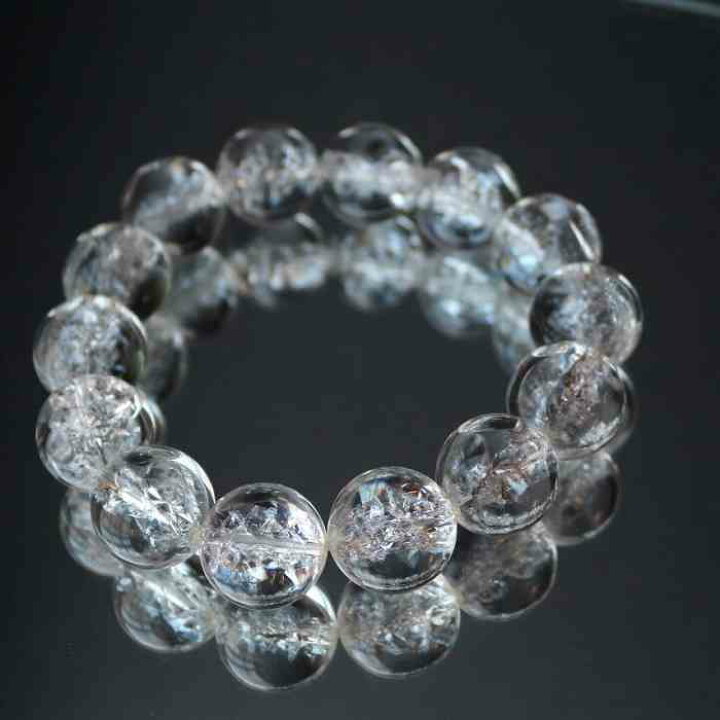 楽天市場】アイリスクォーツ 虹 水晶 ブレスレット 16mm 天然石 