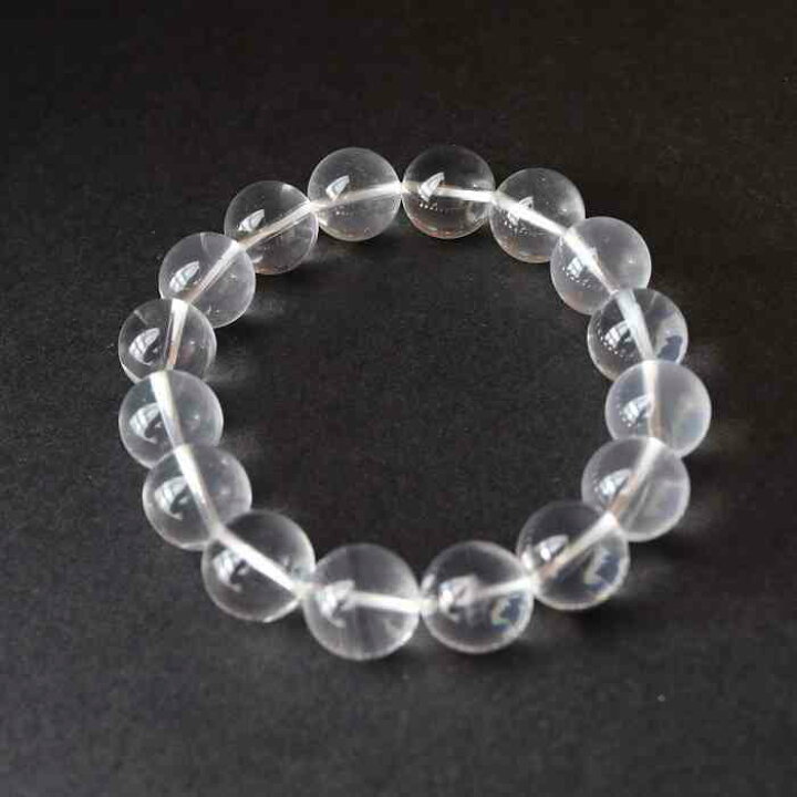 楽天市場】希少 スター クォーツ 水晶 ブレスレット 13mm 天然石 