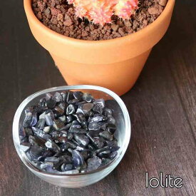 さざれ石 高品質 アイオライト 浄化 40g インテリア 天然石 パワーストーン 9月誕生石 オルゴナイト 菫 すみれ プレゼント Pasmii