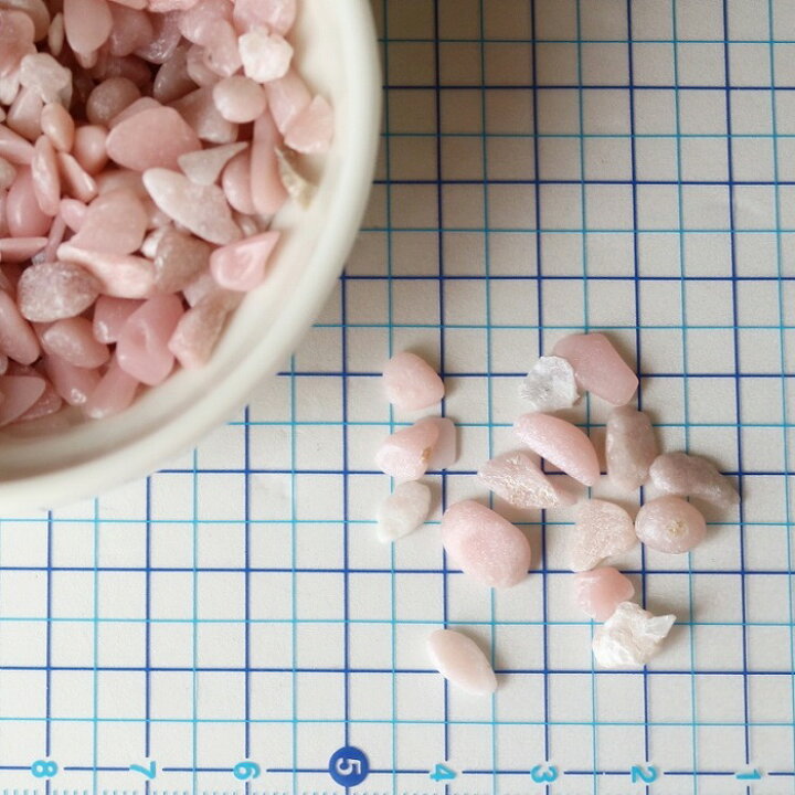 楽天市場】ピンクオパール さざれ石 小粒 50g 浄化 インテリア 天然石 