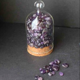 さざれ石 アメジスト 小粒 丸 100g 金運 オルゴナイト クラッシュストーン アメシスト 天然石 パワーストーン インテリア 浄化 愛 2月誕生石 ちょい足し 青緑 pasmii