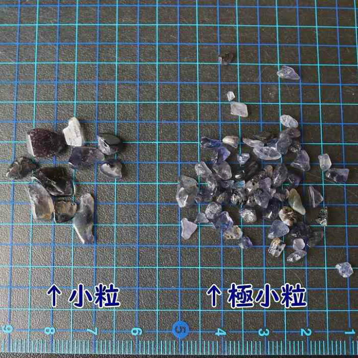 楽天市場】天然石 高品質 アイオライト さざれ石 極小粒 浄化 40g 