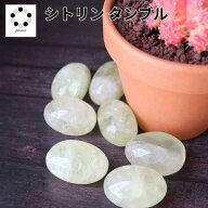 シトリン タンブル 1個 置物 金運アップ 黄水晶 天然石 パワーストーン レディース メンズ コレクション …