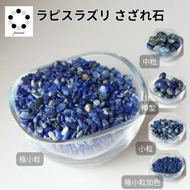 さざれ石 ラピスラズリ 極小粒～中粒 浄化 インテリア オルゴナイト 天然石 パワーストーン プレゼント ギフト 幸運の石 魔除け 青緑 pasmii はに