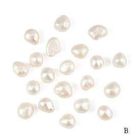 天然 淡水真珠 パール アクセサリー ハンドメイド 10個セット不定形 穴あり インテリア ハンドメイド 浄化 インテリア さざれ石 赤 黄橙 Pasmii