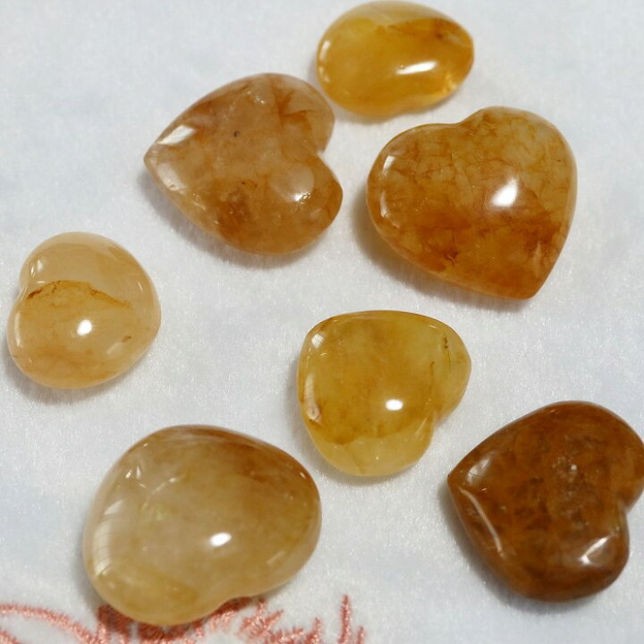楽天市場】訳あり ゴールデンヒーラー ミニ ハート タンブル 1個 水晶 