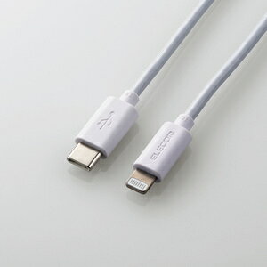 USB C-Lightning�P�[�u��/�X�^���_�[�h/1.0m/�z���C�g[MPA-FCL10WH]