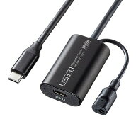 【即納】サンワサプライ 5m延長USB3.1 Type C-Type Cアクティブリピーターケーブル KB-USB-RCC305