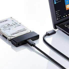 【あす楽】サンワサプライ SATA-USB3.1 Gen2変換ケーブル USB-CVIDE7