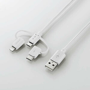 y[zGR X}[gtHpUSBP[u/3in1/microUSB+Type-C+Lightning/0.3m/zCg
