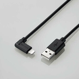 y[zGR iPhoneP[u iPadP[u R L^RlN^ USB-A [d f[^] 30cm ubN