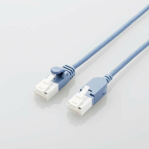 GR LANP[u Cat6A XCORlN^ E90°] ܐ܂h~ XP[u(a3.5mm) RoHS 1m u[