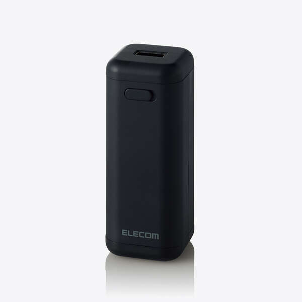 エレコム モバイルバッテリー 乾電池式 USBコネクタ 単3電池4本付 黒