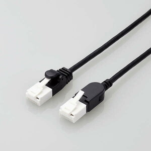 GR LANP[u CAT6A  3m X XCORlN^  10Gbps Xg[g ܐ܂h~ C[TlbgP[u RJ45 ubN