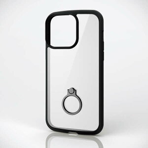 y[zGR iPhone 14 Pro Max P[X Jo[ nCubh ϏՌ Ռz y ^ Xgbvz[t Ot X^h@\t wʃNA TOUGH SLIM ubN