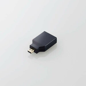 GR HDMI ϊA_v^ y Micro HDMI (^CvD) IX to HDMI (^CvA) X z 4K 60P XRlN^ RoHSwߏ ubN