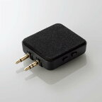 エレコム Bluetooth 5.0 オーディオ トランスミッター レシーバー φ3.5mmデュアルジャック ヘッドホンジャック ブルートゥース 送信機 受信機 ブラック