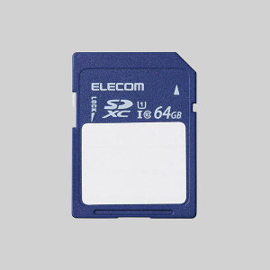 y[zGR SDJ[h SDXC 64GB Class10 UHS-I U1 80MB/s x SDJ[hP[Xt