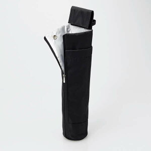 【即納】エレコム ヘアアイロン ケース 収納 ポーチ 耐熱 温度250度 吊り下げ ストラップ付 コード収納ポケット付 スタンド ホルダー 旅行 ブラック