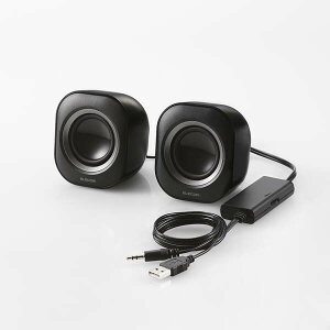 y[zGR PC Xs[J[ L 3.5mm dUSB-A ^ XeI őo4W(2W+2W) Av {[Rg[[t j^[Xs[J[ ubN