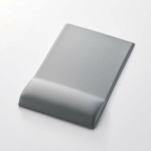 【即納】エレコム マウスパッド リストレスト 一体型 低反発 手首 負担軽減 コーナーガードクッション ズレにくい グレー