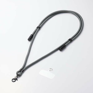 【即納】エレコム スマホストラップ ケーブル 2in1 ( ショルダーストラップ / 充電ケーブル ) USB Type-C to C 1.5m PD 60W 急速充電 落下 紛失防止 ブラック