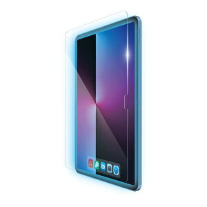 エレコム iPad A16 11インチ / 第10世代 10.9インチ ガラスフィルム 高透明 ブルーライトカット 簡単貼り付けツール付 表面硬度10H 指紋防止