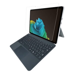 【即納】エレコム Surface Pro 12インチ フィルム 2025年モデル対応 強化ガラス 10H 保護フィルム 高透明 指紋防止 気泡防止