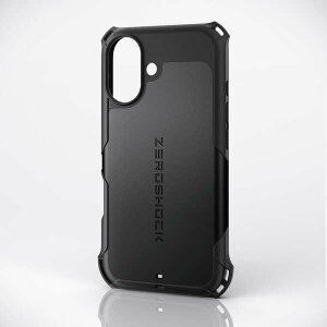 �y���[�z�G���R�� iPhone 17 �P�[�X �n�C�u���b�h �Ռ��z�� �X�g���b�v�z�[���t �t�B�����t ZEROSHOCK �u���b�N