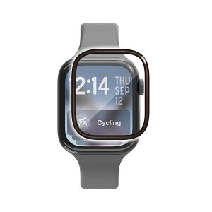 �y���[�z�G���R�� �A�b�v���E�H�b�` �K���X �t�B���� Apple Watch Series 11 / 10 [ 46mm ] �Ή� �S�ʕی� �\�ʍd�x10H ������ �w��h�~ ��U�h�~ �C�A�h�~ �u���b�N