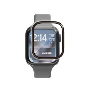 �y���[�z�G���R�� �A�b�v���E�H�b�` �K���X �t�B���� Apple Watch Series 11 / 10 [ 42mm ] �Ή� �S�ʕی� �\�ʍd�x10H ������ �w��h�~ ��U�h�~ �C�A�h�~ �u���b�N